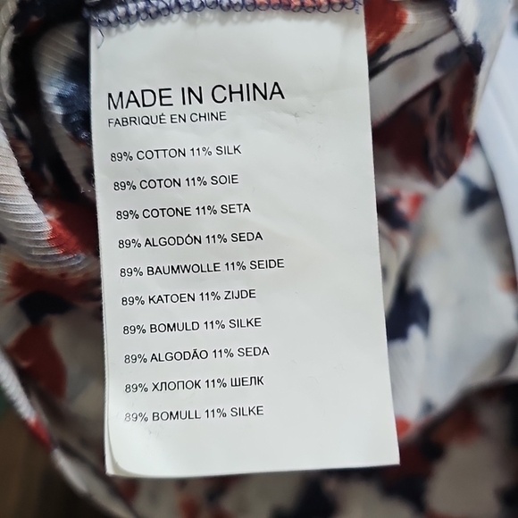 Club Monaco Floral Ruffled Blouse - Picture 4 of 4